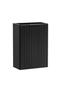 Szafka po umywalkę 2x40 cm 1 drzwi - Adel Black 82-40-B-1D - Czarny