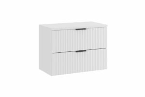 Zestaw meblowy Adel 80 cm z blatem - SET-ADW B WHITE 80 CM - White