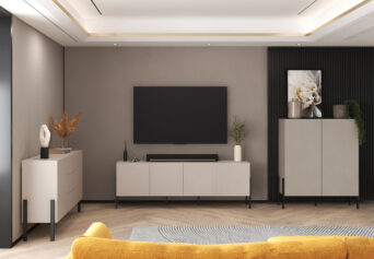 Zestaw Mebli Do Salonu Jukon 24KSND 25 + 42 + 43 - Kaszmir