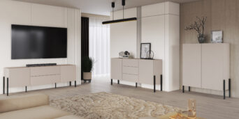 Zestaw Mebli Do Salonu Jukon 24KSND 26 + 40 + 42 - Kaszmir
