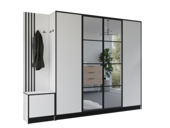 Garderoba Eden Plus 15 - Biała